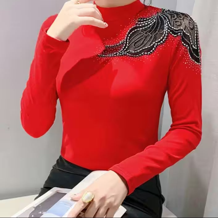 T-Shirt Long Sleeve Casual - Additional View 5