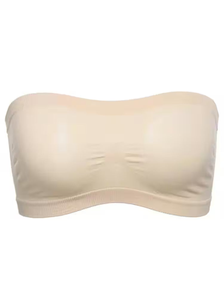 Sexy Strapless Crop Top Bra Bandeau Boob Tube - Additional View 6