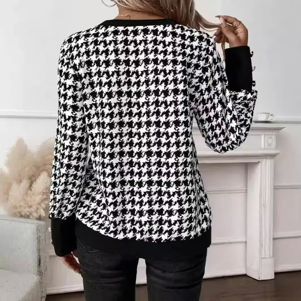 Minimalist Casual Long Sleeved T-shirt Tops - Additional View 4