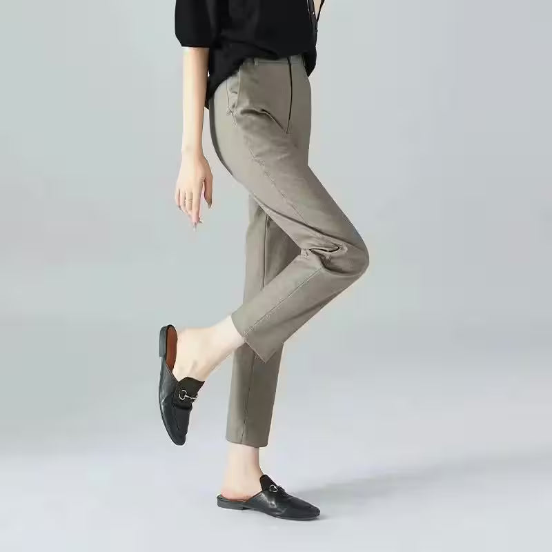Spring Autumn Pencil Trousers Trouser Suits Vintage - Additional View 4