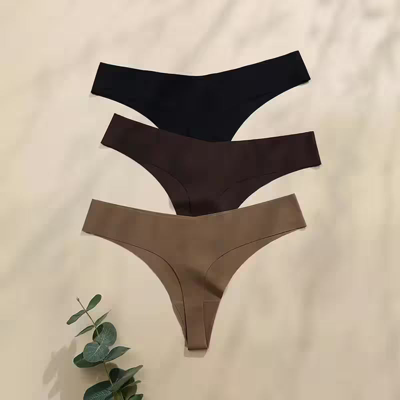 Silk Seamless Wireless Bras And Underwear Set - Additional View 5