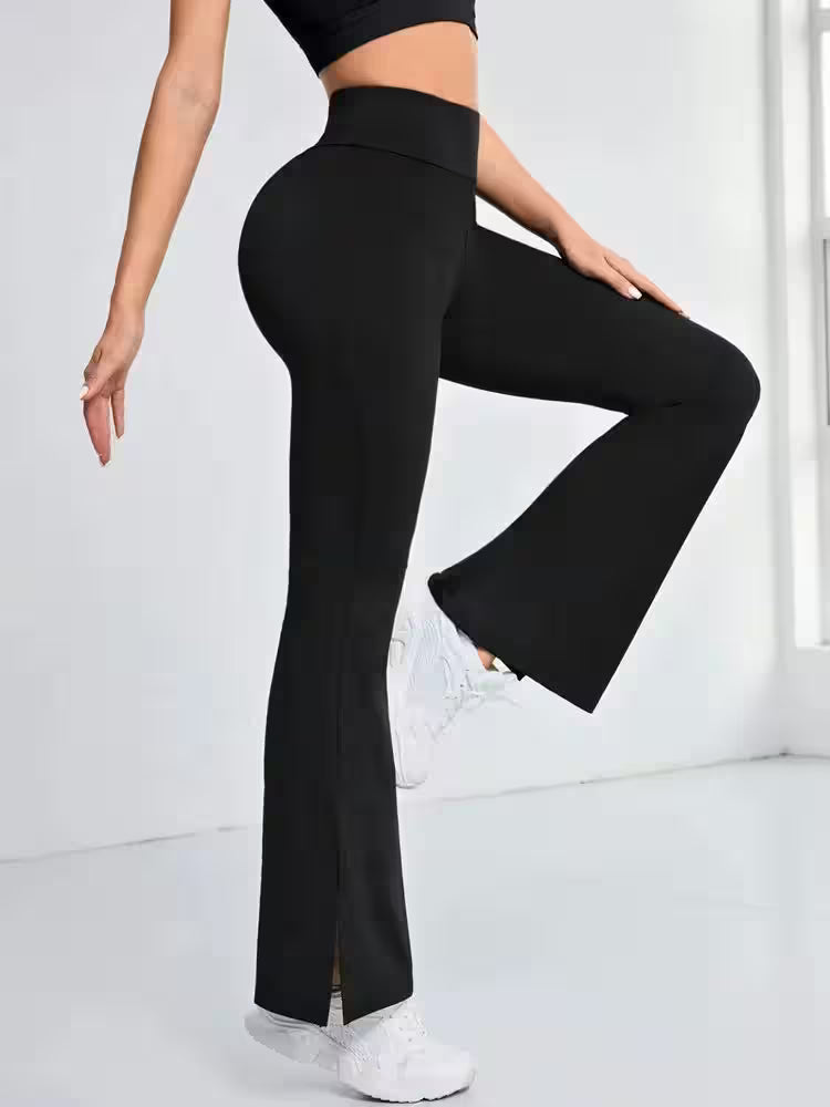 Flare Leggings Sports Pants Leg Exercise - Additional View 2