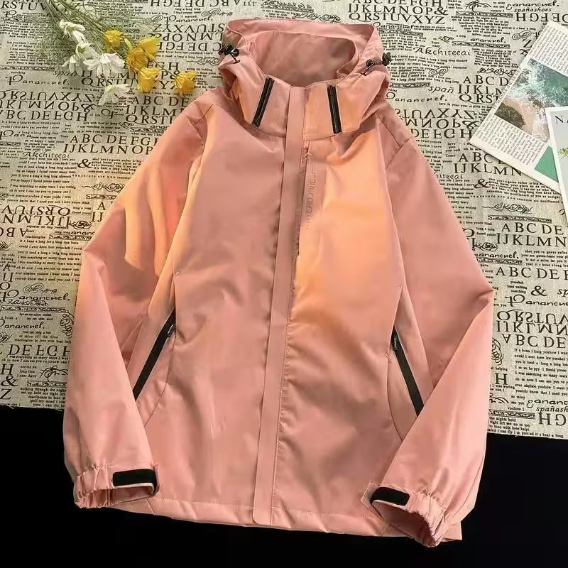 Climbing Hiking Waterproof Coat - Women's Fashion - View 9