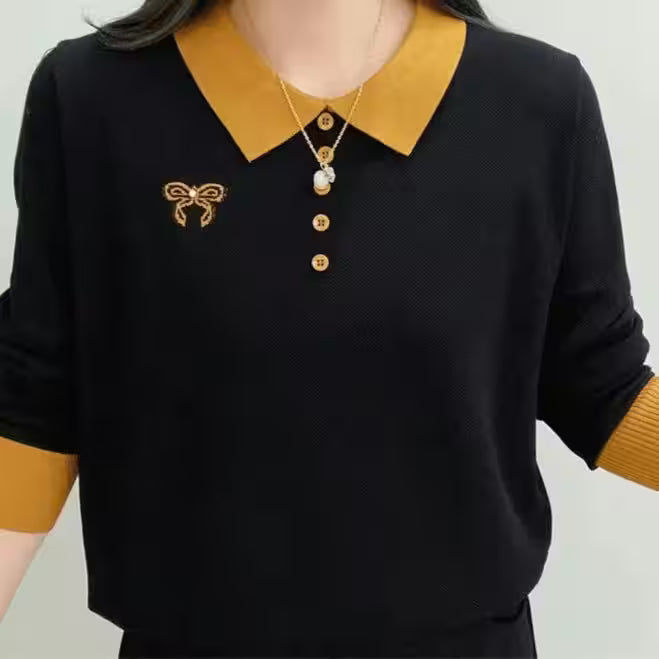 Sweater Casual Pullover - Women's Fashion - View 3