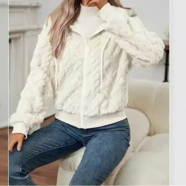 Sweatshirt Winter Casual Hooded Sweatshirts - Women's Fashion - View 6