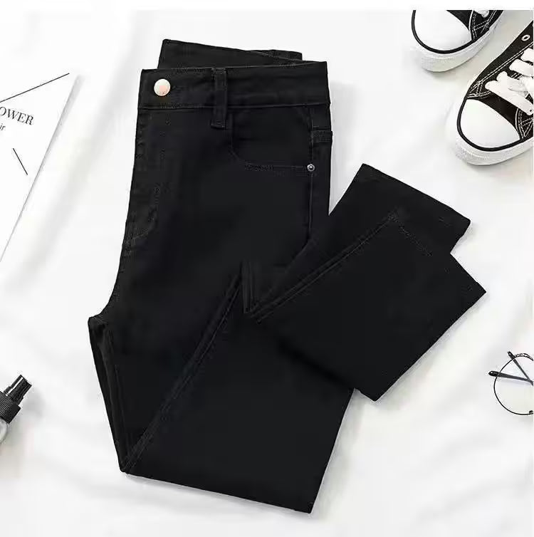 Elastic Pencil Slim Fit Casual Skinny Denim  Women Jeans - Additional View 7