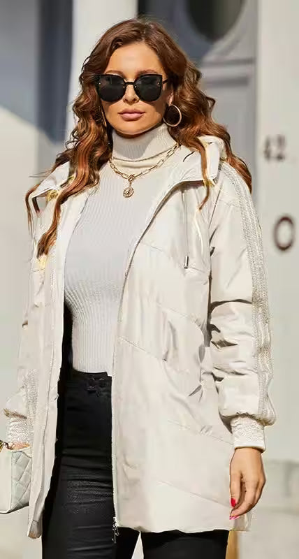 Spring Parkas Plus Size Padded Coats - Additional View 6