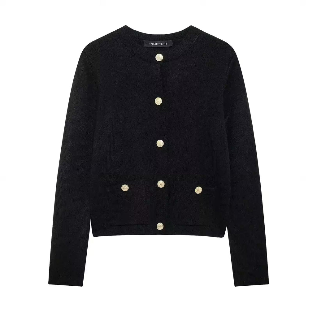 Cardigans Long Sleeve Button Knitwears - Women's Fashion - View 16