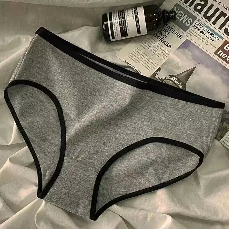 3pcs Sports Cool Style Minimalist Girls' Underwear Mid Waist - Additional View 23