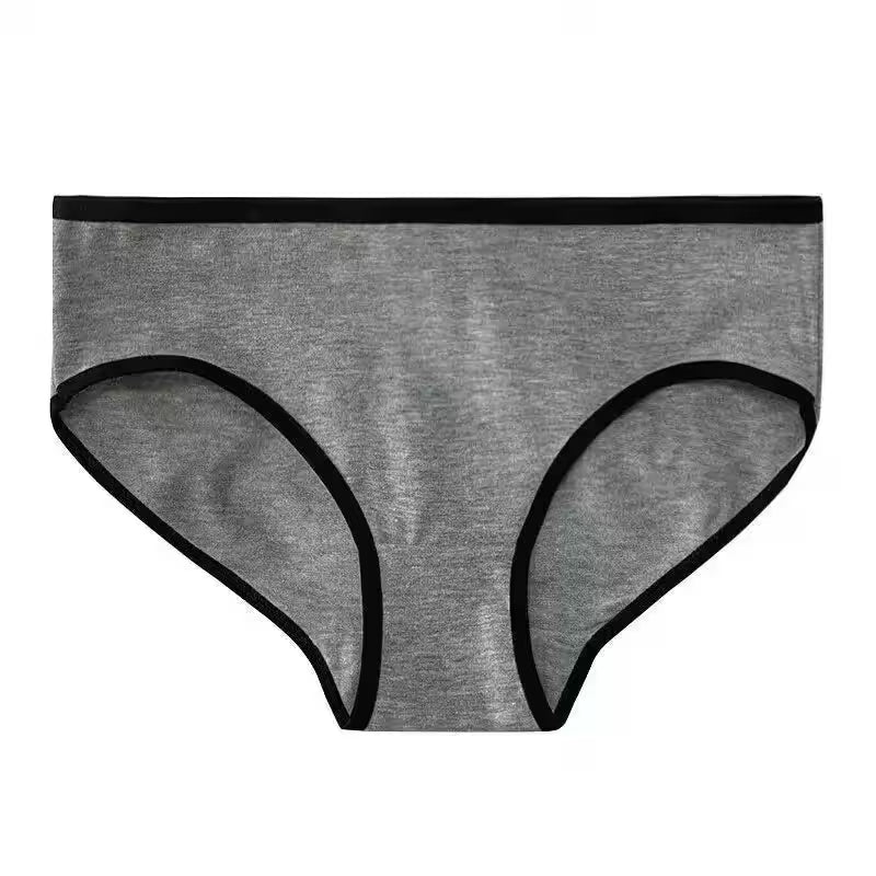 3pcs Sports Cool Style Minimalist Girls' Underwear Mid Waist - Additional View 31