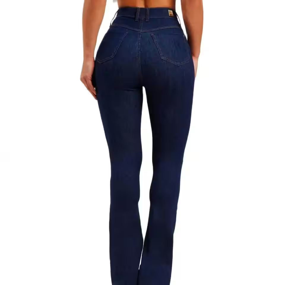 Skinny Stretch Jeans Shaping Leggings Slimming - Additional View 3