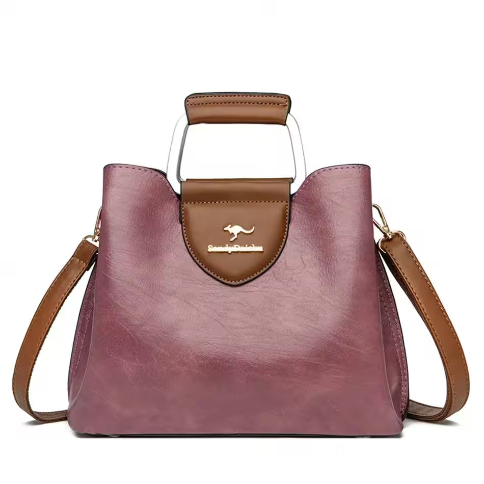 Genuine Brand Tote Bag Leather Luxury Handbags - Additional View 11
