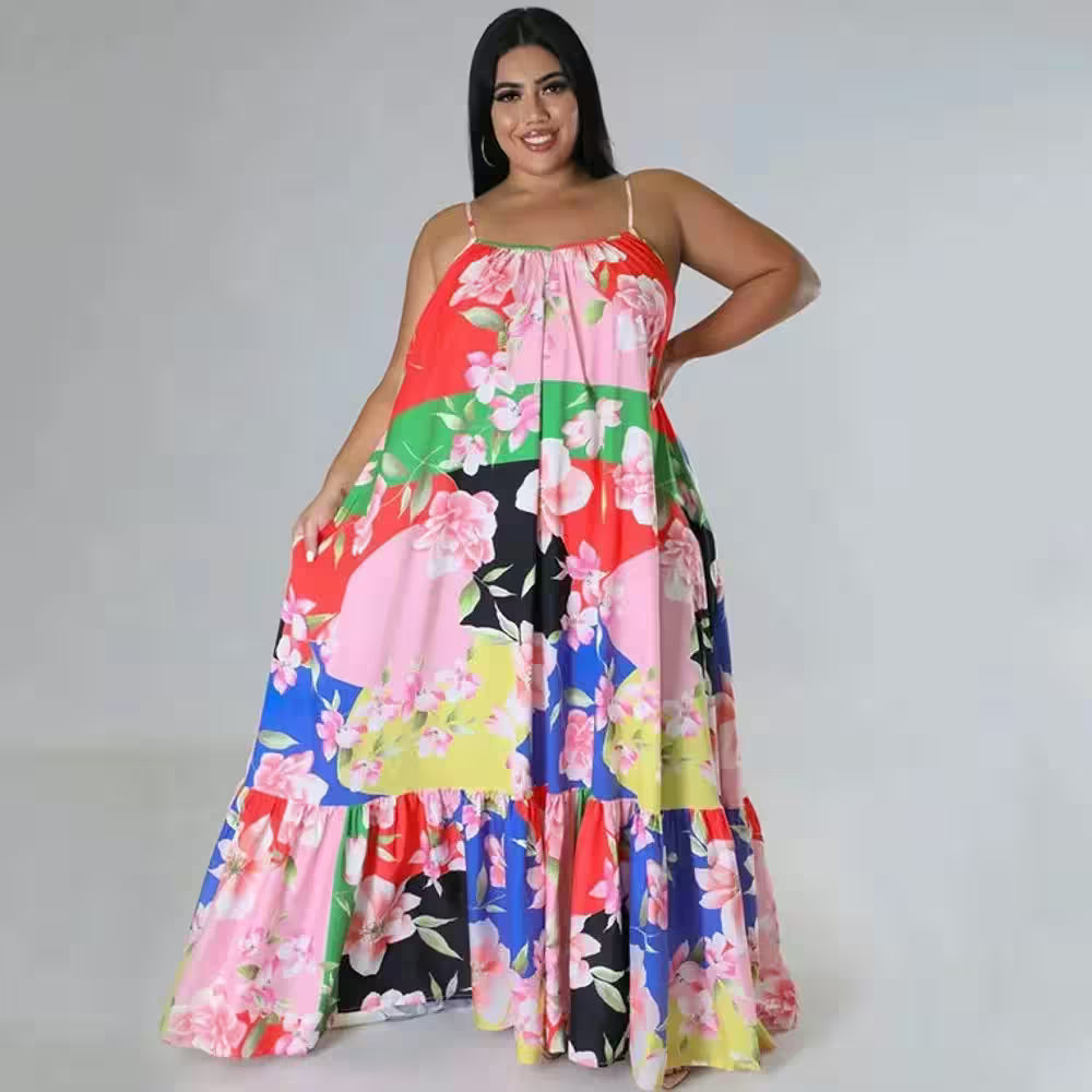 Plus Size Clothes Dresses Cascading - Additional View 6