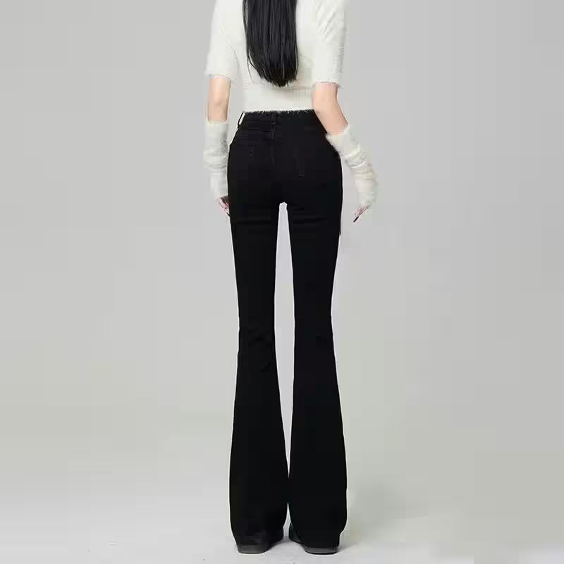 Flare Jeans Fashion Light Blue, Black - Additional View 3
