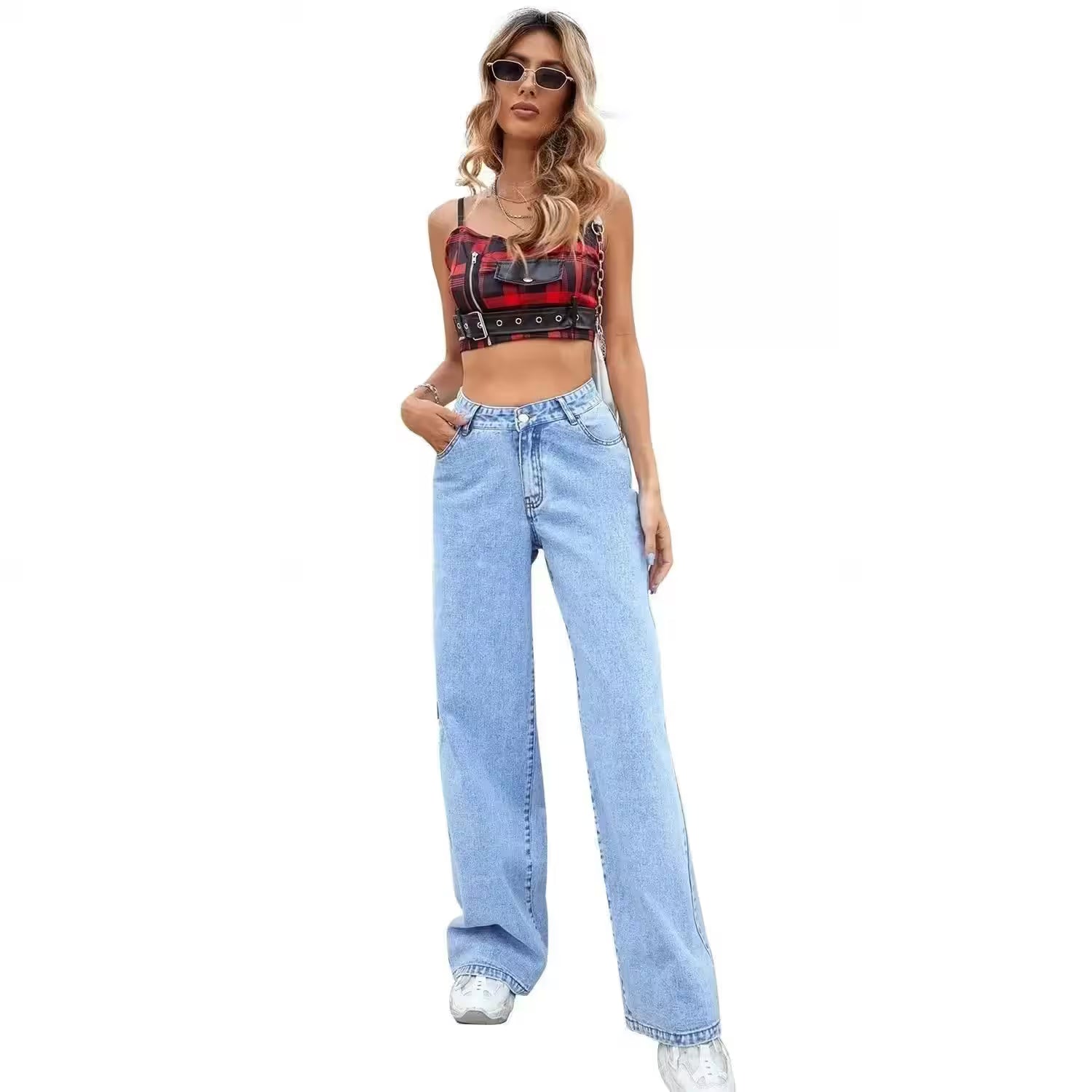 Autumn  Baggy Trend Jeans - Additional View 7