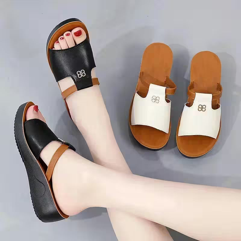 Casual Sandals Microfiber - Flair Feminine