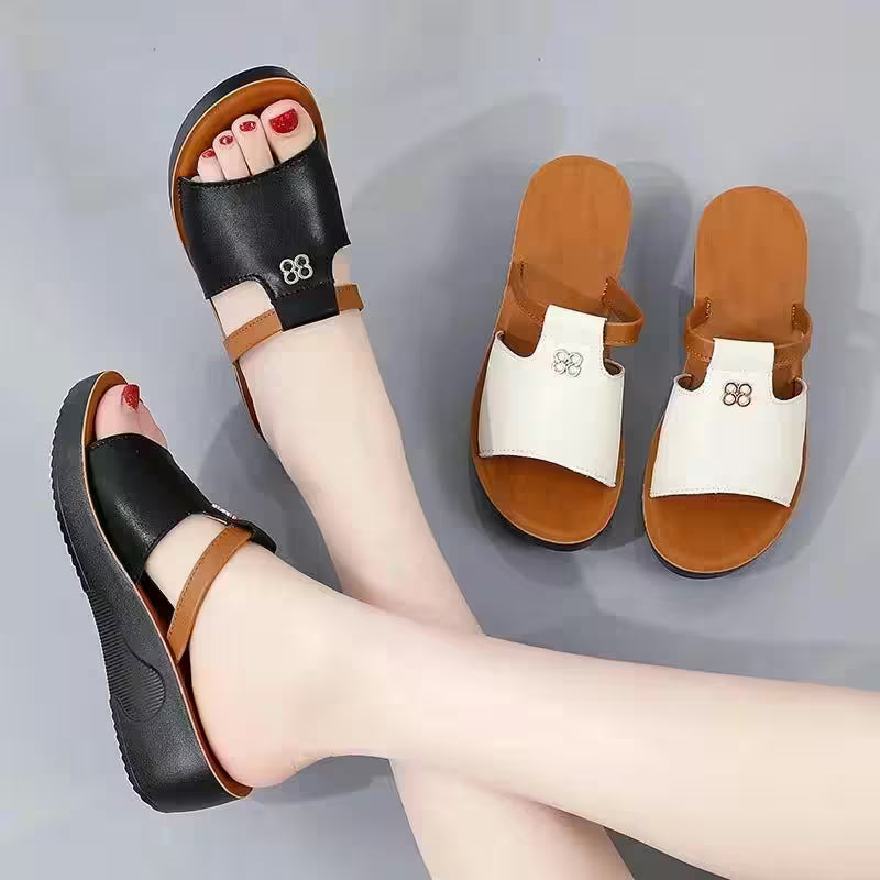Casual Sandals Microfiber - Flair Feminine