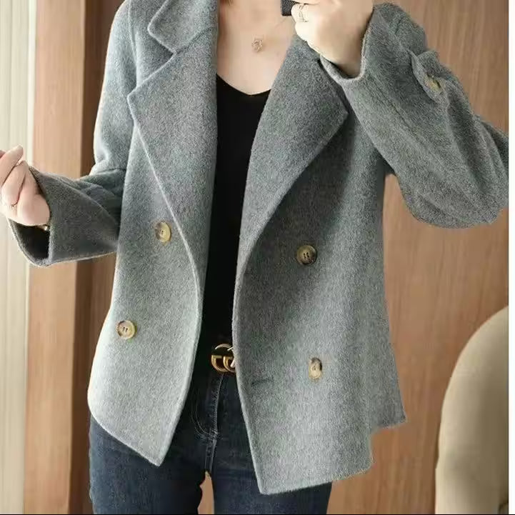 Coat Autumn Winter Luxury Designer Thermal - Women's Fashion - View 4