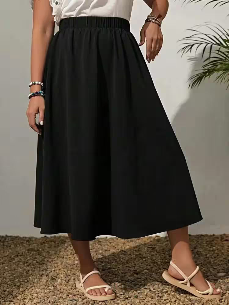 Plus Size Skirt 2025 Spring/Summer New Fashionable Simple - Additional View 4