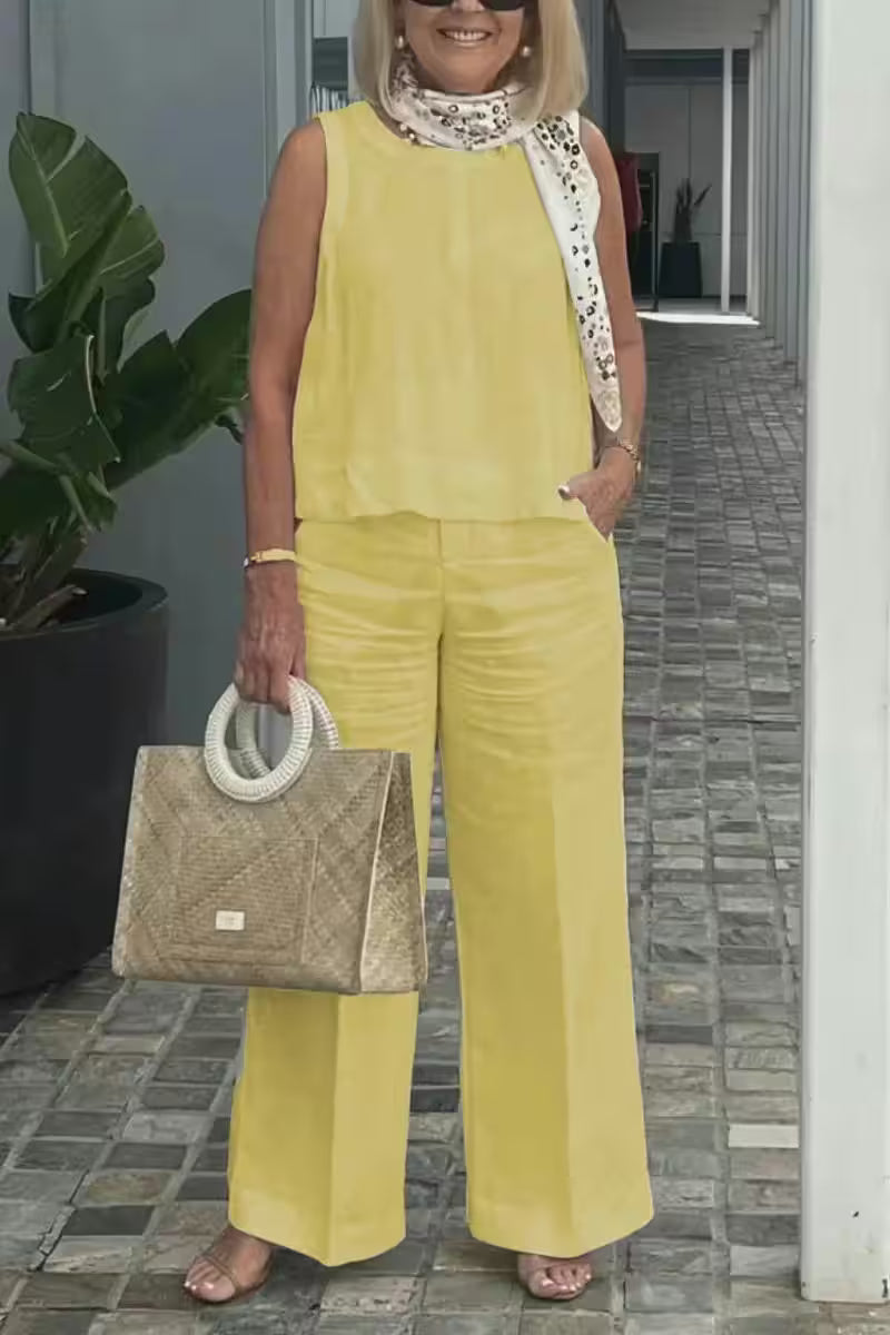 Plus-size casual fashion sleeveless loose - Additional View 7