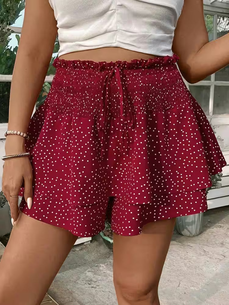 Plus Size 2025 Summer New Polka Dot Print - Additional View 3