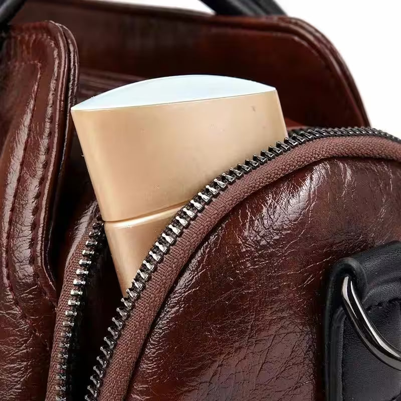 Casual Tote Bag High Quality Soft Leather - Additional View 6