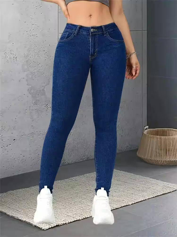 Skinny Jeans Slim Fit Pencil Girls Leggings Straight - Additional View 5
