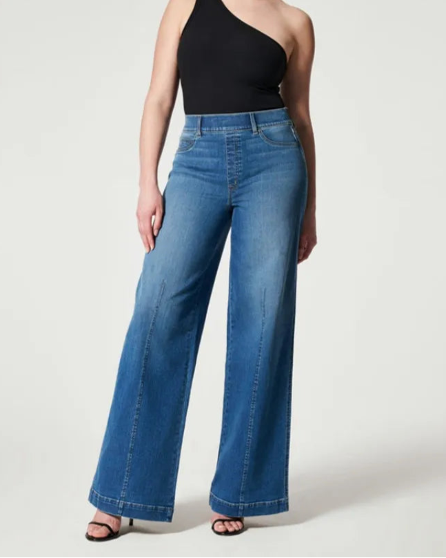 Dresses - High Stretch Elastic Waist Jeans