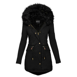 Fashion Jacket Velvet Parka Winter