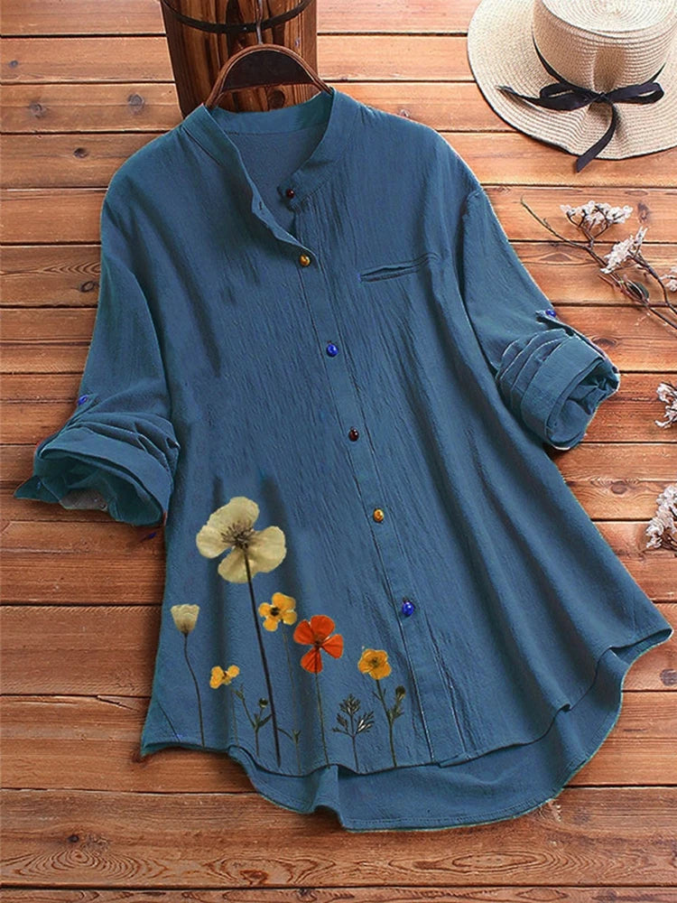Casual Shirt, Color Button, Large Size, Fashion, 4XL,-7XL