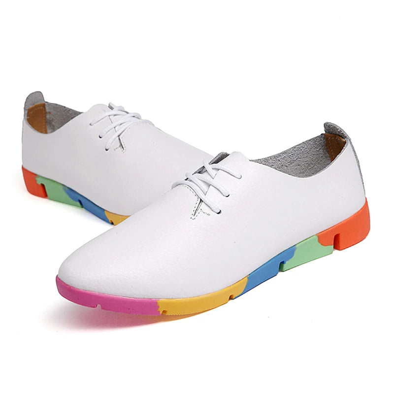 shoes loafer casual leather