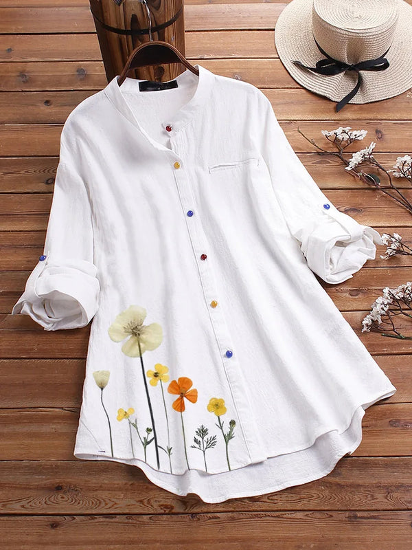 Casual Shirt, Color Button, Large Size, Fashion, 4XL,-7XL