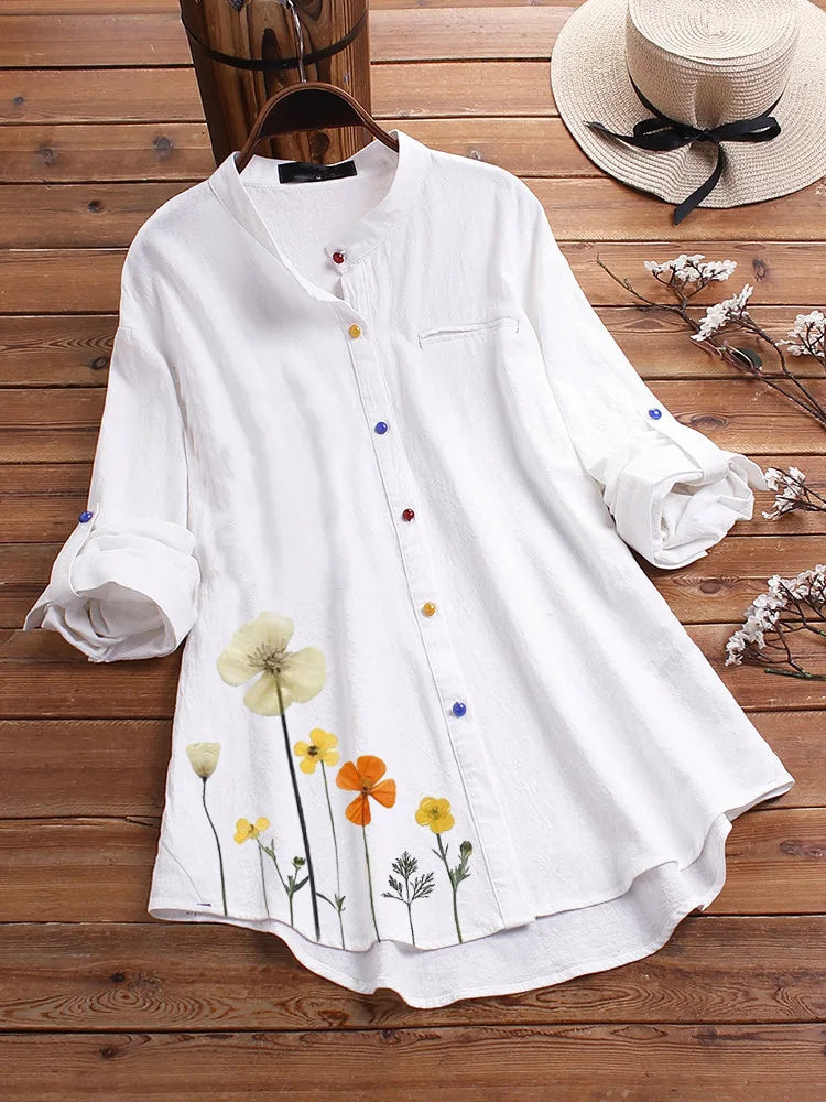 Casual Shirt, Color Button, Large Size, Fashion, 4XL,-7XL