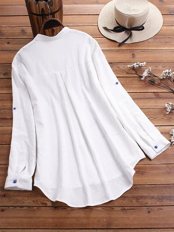 Casual Shirt, Color Button, Large Size, Fashion, 4XL,-7XL