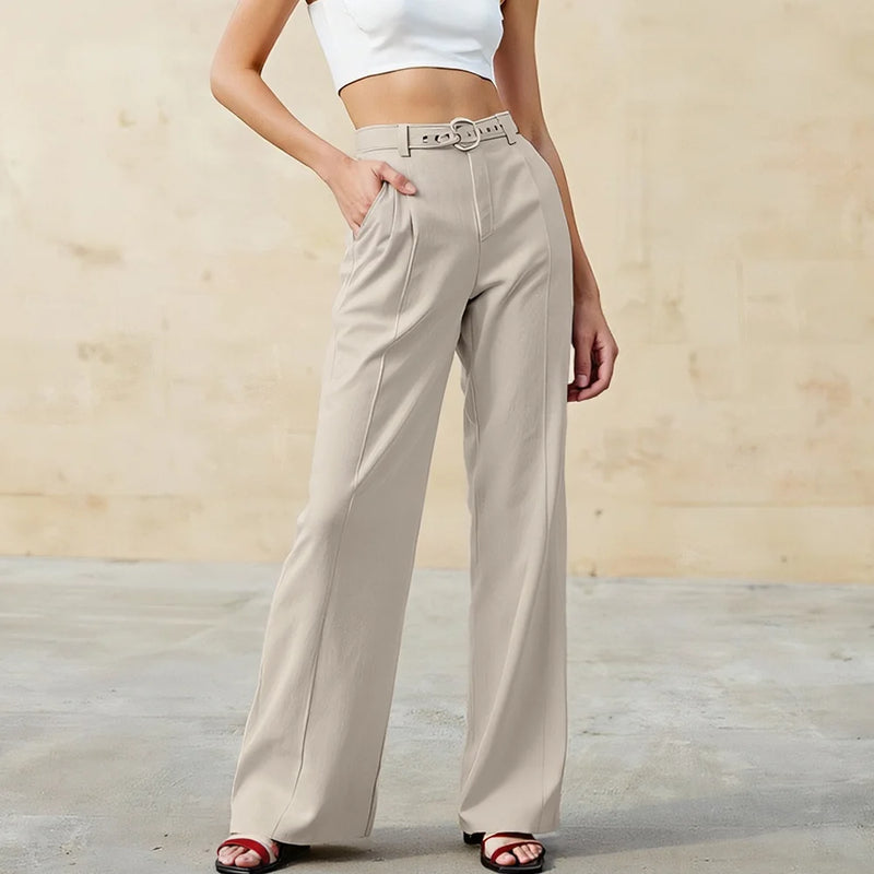 Pants All Season Skinny Fit Simple