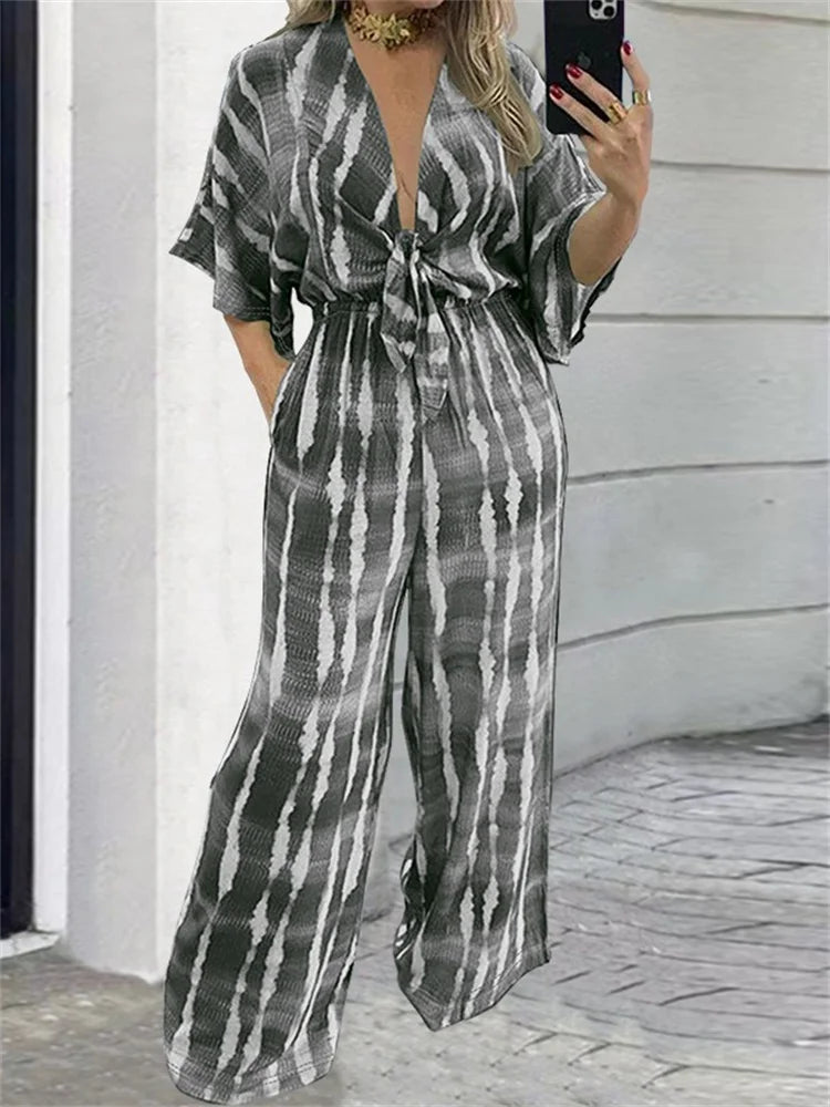 Plus Size Jumpsuits One Piece Outfits Printed