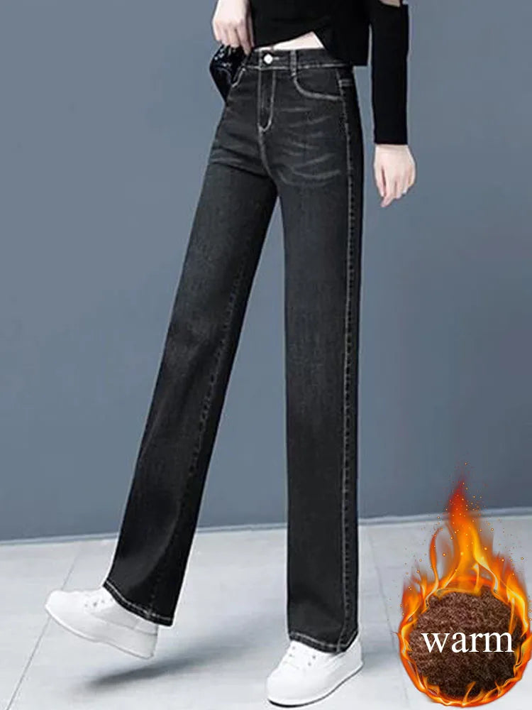 Straight Jeans Fashion High - Additional View 5