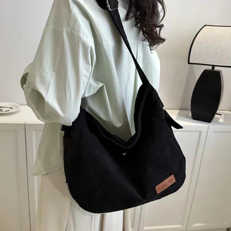 Tote Bag Simple and Versatile One Shoulder Crossbody Bag