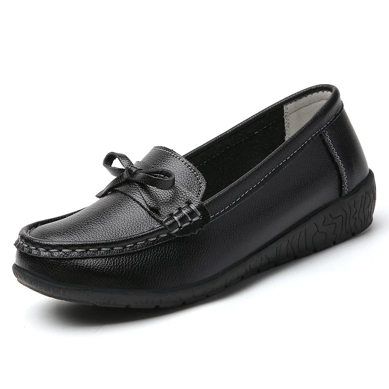 Flats Designer Moccasins Casual Shoes Female Plus Size