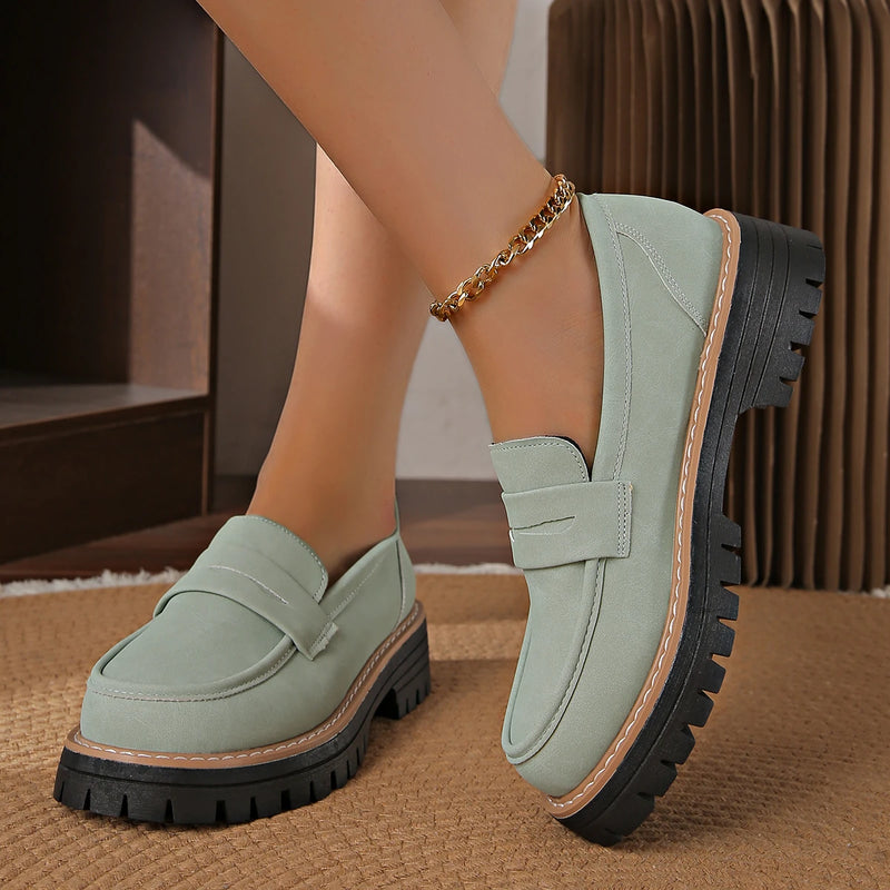 Sneakers New Big Size Platform Anti-slip Office Light Casual