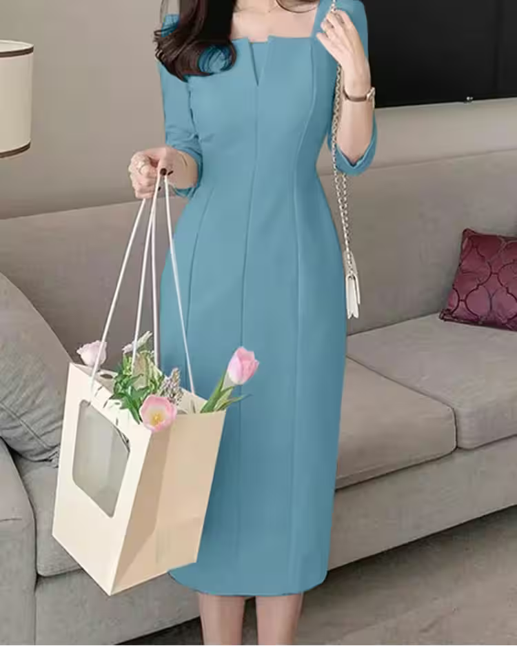 Dresses for Women 3/4 Sleeve Party - Additional View 2