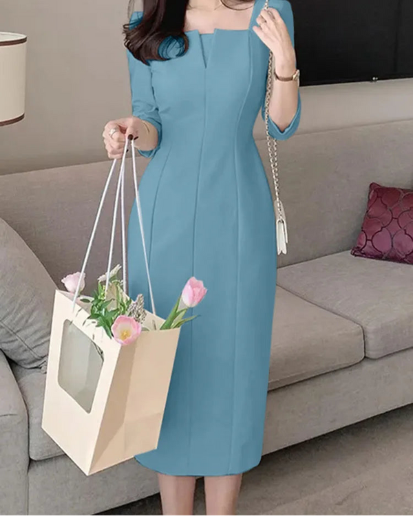 Dresses for Women 3/4 Sleeve Party