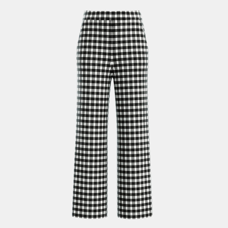 Pants Autumn Fashion Plaid Natural Casual