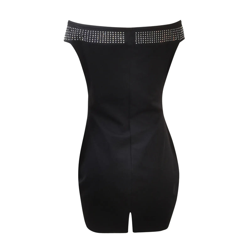 V-Neck Sexy Package Hip Dress Backless Open