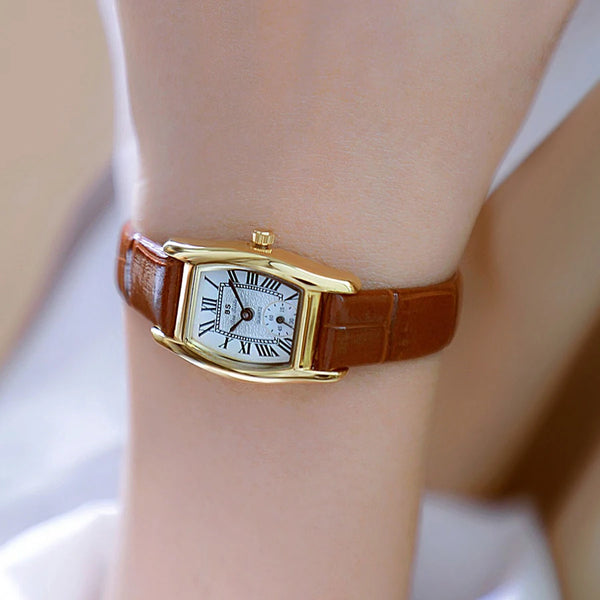 Watches Fashion High Quality Retro Leather Strap Quartz