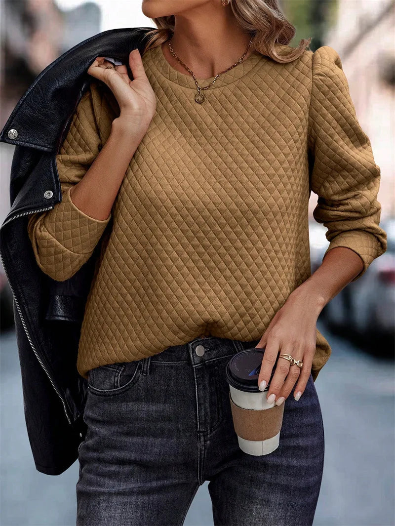 Shirt Long Sleeve Style Pullover - Women's Fashion - View 7