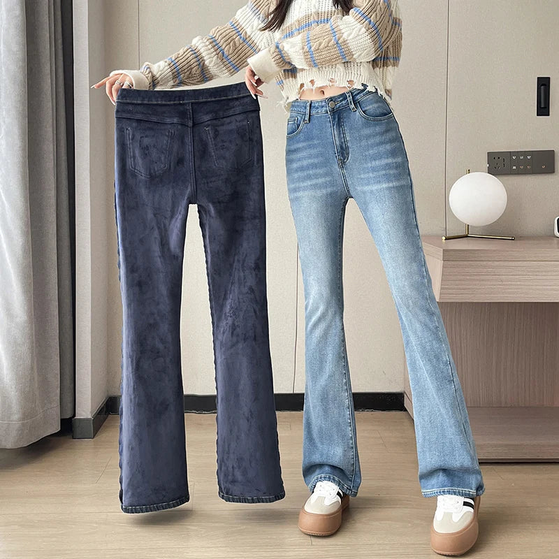 High Waist Urban Straight Flare Trouser - Additional View 8