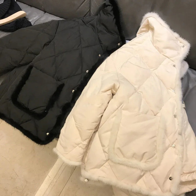 Solid Short Style  Versatile Top Down Coats