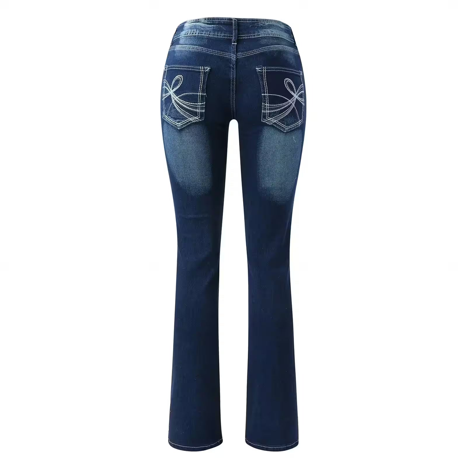Women's High-Stretch Flare Jeans - Additional View 5