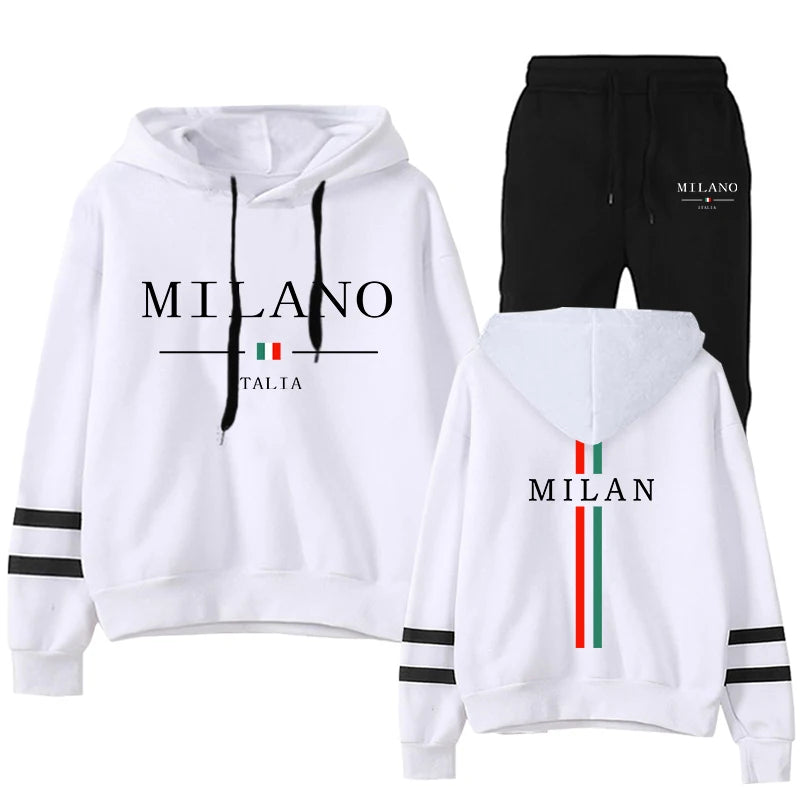 Tracksuit Hooded Sweatshirts Casual Sports